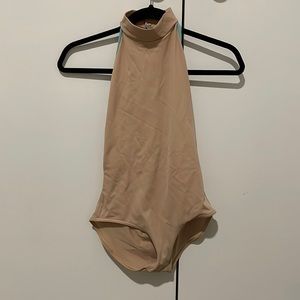 Peach and Blue Yumiko Ballet Leotard